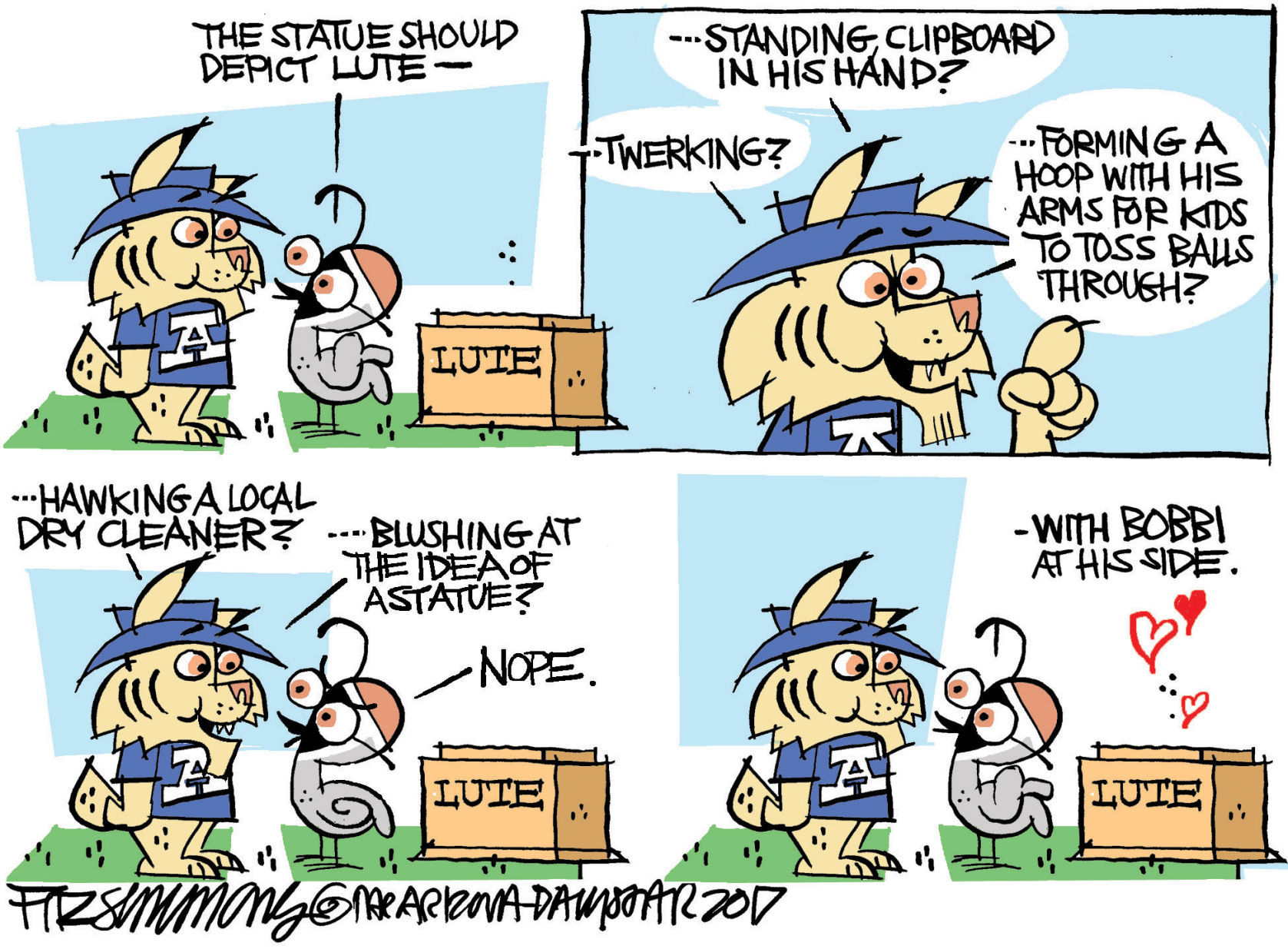 Daily Fitz Cartoon:Lute